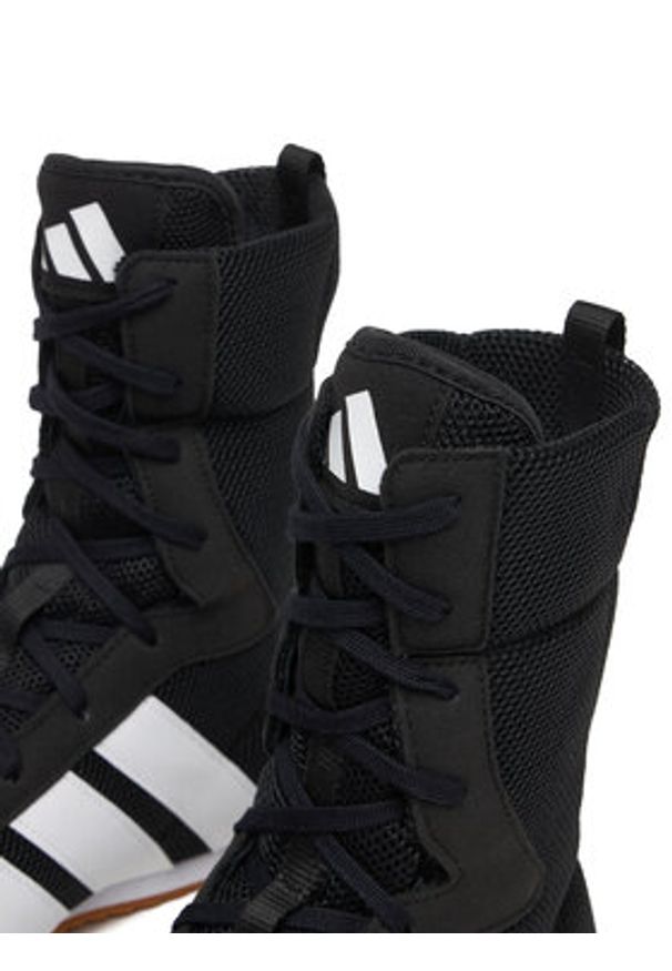 Adidas - adidas Buty bokserskie Box Hog Classic JQ8538 Czarny. Kolor: czarny. Materiał: materiał