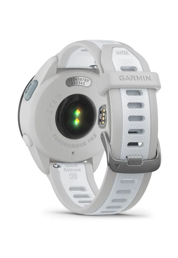 GARMIN - Garmin Forerunner 165 Music Biały. Kolor: biały