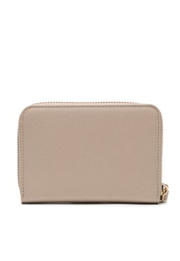 VALENTINO - Valentino Portfel Zero VPS7B3137 Beżowy. Kolor: beżowy. Materiał: skóra