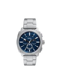 Fossil Zegarek Machine Chronograph FS6096 Srebrny. Kolor: srebrny