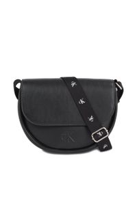 Torebka Calvin Klein Jeans Ultralight Saddle22 Pu K60K610846 BDS. Kolor: czarny. Materiał: skórzane #1