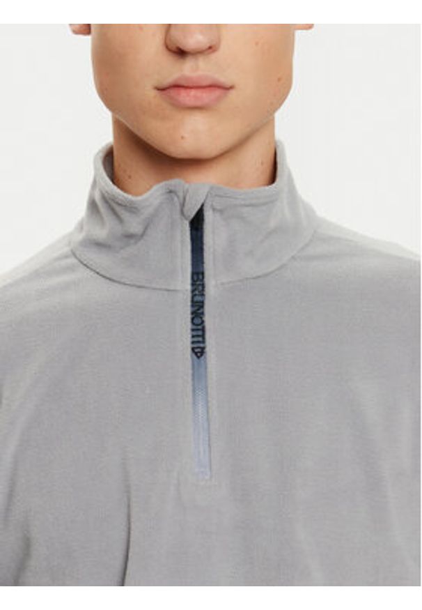 BRUNOTTI - Brunotti Polar Tenno 2421240073 Szary Regular Fit. Kolor: szary. Materiał: syntetyk