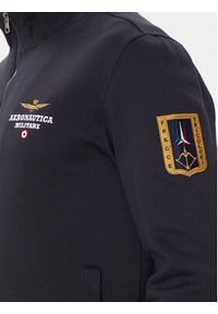 Aeronautica Militare Bluza 241FE1871P215 Granatowy Regular Fit. Kolor: niebieski. Materiał: bawełna #3