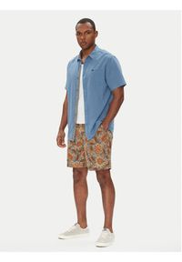 Quiksilver Koszula Time Box EQYWT04622 Niebieski Regular Fit. Kolor: niebieski. Materiał: bawełna #5