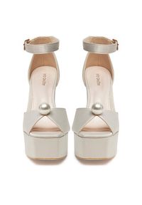 DeeZee Sandały LB8921-1 Écru. Materiał: materiał #6