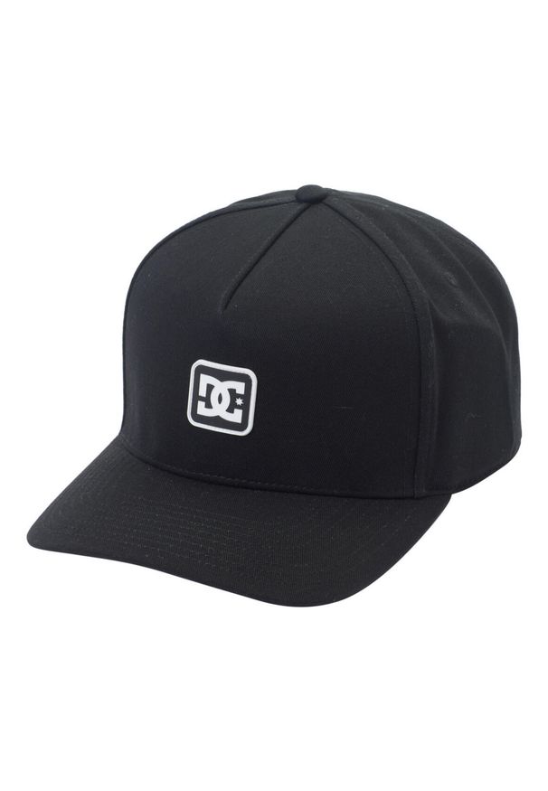 DC Shoes - Czapka Snapback dla Mężczyzn SURESHOT Czarny. Kolor: brązowy, zielony, wielokolorowy. Materiał: materiał, bawełna. Wzór: aplikacja, ze splotem