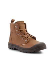 Buty do chodzenia unisex Palladium Pampa Zip. Kolor: brązowy. Materiał: skóra. Szerokość cholewki: normalna. Sport: turystyka piesza #1