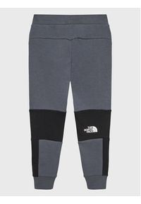 The North Face Spodnie dresowe NF0A7X3X Szary Regular Fit. Kolor: szary. Materiał: bawełna