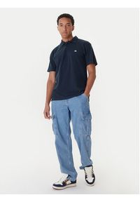 Quiksilver Polo Pique EQYKT04392 Granatowy Regular Fit. Typ kołnierza: polo. Kolor: niebieski. Materiał: bawełna #3