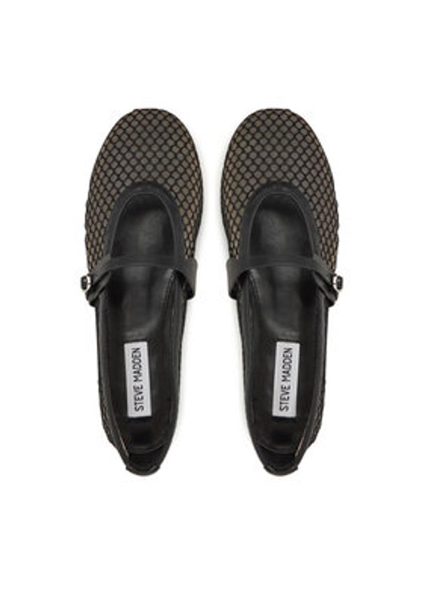Steve Madden Baleriny Rejoice-M SM11003561 Czarny. Kolor: czarny. Materiał: materiał