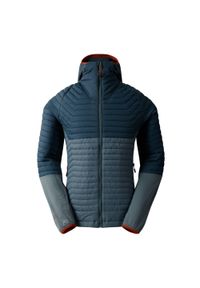 DARE 2B - Męska Kurtka Hybrydowa Descending II. Kolor: niebieski, szary, wielokolorowy. Materiał: puch. Sport: turystyka piesza #1