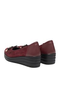 Go Soft Baleriny CEO-WI16-3243-02 Bordowy. Kolor: czerwony. Materiał: materiał #5