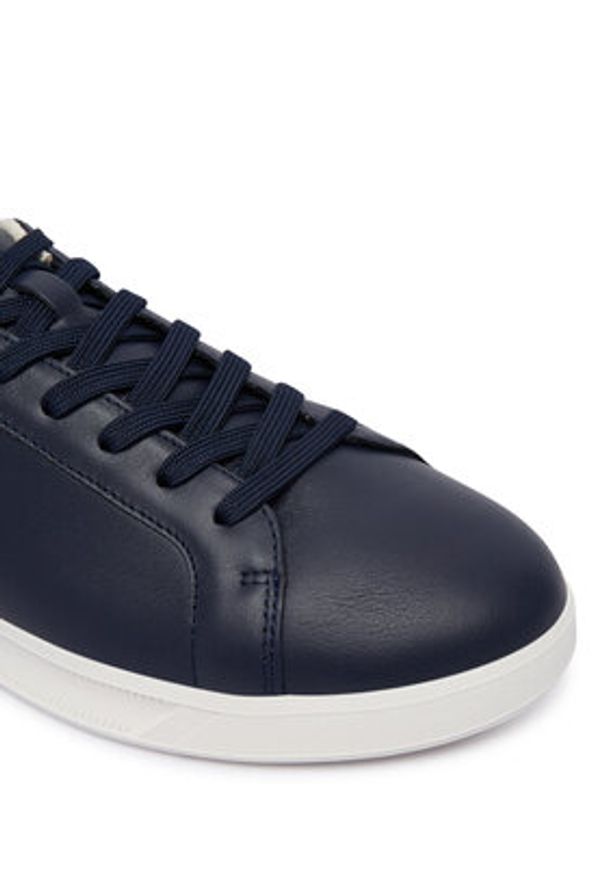 Polo Ralph Lauren Sneakersy Heritage Court II 809P07159002 Granatowy. Kolor: niebieski. Materiał: skóra