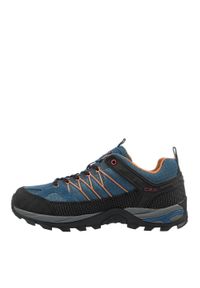 Buty trekkingowe męskie CMP RIGEL LOW. Kolor: czarny, niebieski, wielokolorowy. Materiał: syntetyk, materiał. Szerokość cholewki: normalna