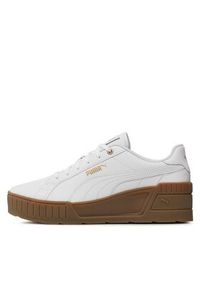 Puma Sneakersy Karmen Wedge 390985 Biały. Kolor: biały. Materiał: skóra