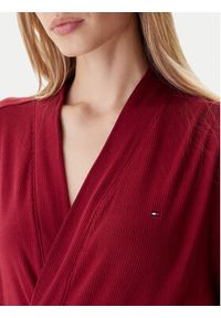 TOMMY HILFIGER - Tommy Hilfiger Szlafrok UW0UW06076 Czerwony. Kolor: czerwony. Materiał: bawełna #3