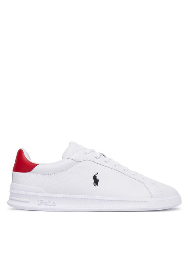 Polo Ralph Lauren Sneakersy 809P09760001 Biały. Kolor: biały. Materiał: skóra