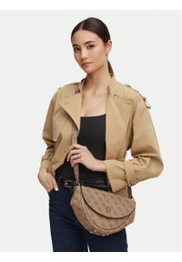 Guess Torebka Coleen Logo HWSG97 56210 Beżowy. Kolor: beżowy. Materiał: skórzane #1