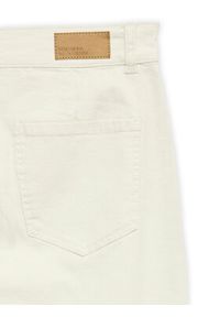 Vero Moda Kuloty Wild Kayla 10307837 Biały Wide Leg. Kolor: biały. Materiał: bawełna