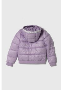 Guess kurtka dziecięca kolor fioletowy. Okazja: na co dzień. Kolor: fioletowy. Styl: casual #3