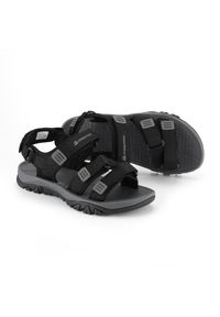 ALPINE PRO - Sandały turystyczne unisex Alpine Pro Gode. Kolor: czarny