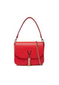 Valentino by Mario Valentino - VALENTINO Czerwona listonoszka Divina. Kolor: czerwony. Rodzaj torebki: na ramię #3
