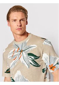 Only & Sons T-Shirt Klop 22022164 Beżowy Regular Fit. Kolor: beżowy. Materiał: bawełna #2