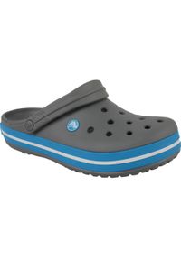 Buty do chodzenia unisex Crocs Crocband Charcoalocean. Okazja: na co dzień. Kolor: szary. Materiał: materiał, syntetyk. Styl: casual, sportowy