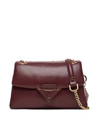 Aldo Torebka Softpuff 14076810 Bordowy. Kolor: czerwony. Materiał: skórzane
