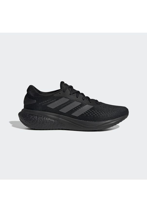 Adidas - Supernova 2.0 Shoes. Kolor: czarny, szary, wielokolorowy. Materiał: materiał. Sport: bieganie