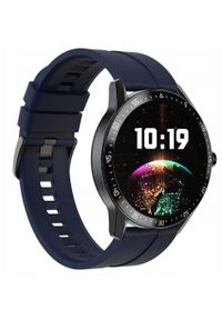 NoName - Smartwatch SMARTWATCH MĘSKI G. Rossi SW018-5 black/blue WŁASNE TARCZE + GRAWER. Rodzaj zegarka: smartwatch #1
