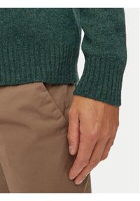 United Colors of Benetton - United Colors Of Benetton Sweter 103MK1N24 Zielony Regular Fit. Kolor: zielony. Materiał: wełna #4
