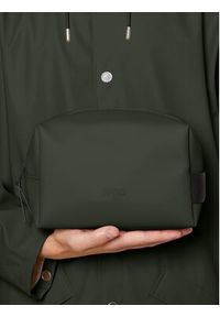 Rains Kosmetyczka Wash Bag Small W3 15580 Zielony. Kolor: zielony. Materiał: materiał #3