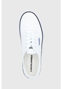 Jack & Jones tenisówki JFWCURTIS męskie kolor biały. Nosek buta: okrągły. Zapięcie: sznurówki. Kolor: biały. Materiał: guma #5