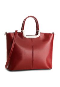 Creole Torebka K10174 Czerwony. Kolor: czerwony. Materiał: skórzane #1