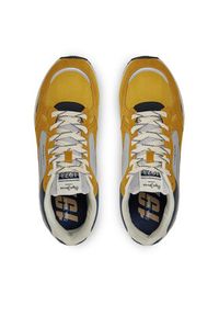 Pepe Jeans Sneakersy X20 Free PMS60010 Żółty. Kolor: żółty. Materiał: skóra
