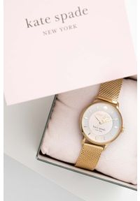Kate Spade zegarek damski kolor złoty. Kolor: złoty. Materiał: materiał #2