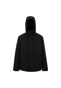 Regatta - Męska Wodoodporna Kurtka Ocieplana Sterlings. Kolor: czarny. Sport: turystyka piesza #1