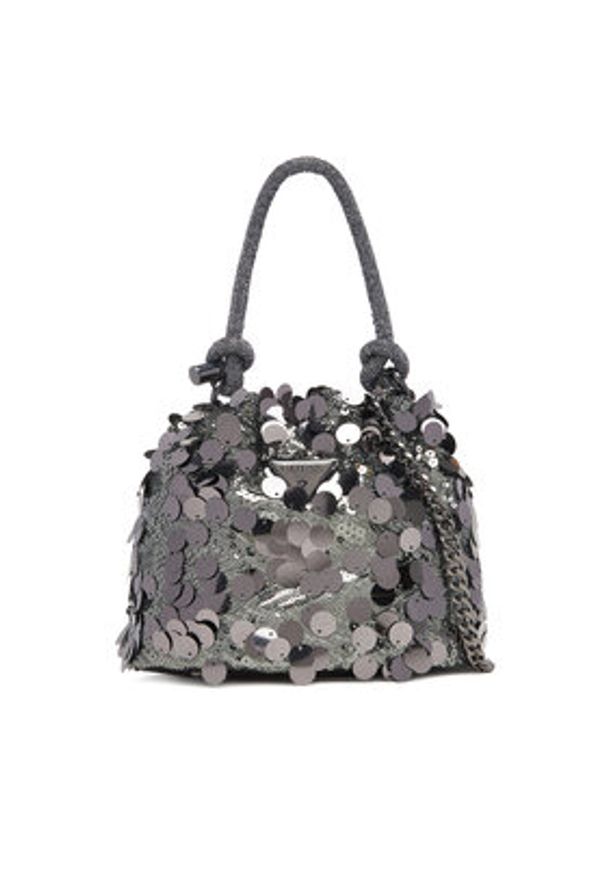 Guess Torebka HWEM95 38750 Srebrny. Kolor: srebrny