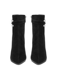 Eva Minge Botki EO-ELENA-E327-20B-R019 Czarny. Kolor: czarny. Materiał: zamsz, skóra #6