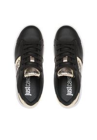 Just Cavalli Sneakersy 74RB3SB2 Czarny. Kolor: czarny. Materiał: skóra #2