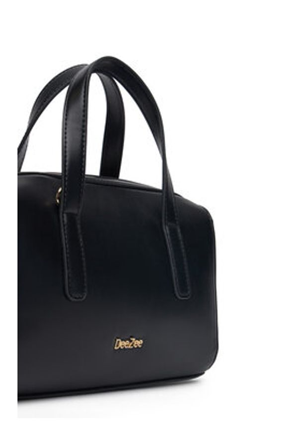 DeeZee Torebka DZE-S-011-07 Czarny. Kolor: czarny. Materiał: skórzane