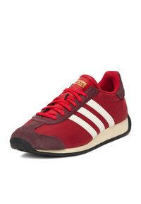 Adidas - adidas Sneakersy CEO-RUNVISTA HQ2324 Czerwony. Kolor: czerwony. Materiał: materiał #2