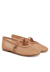 Steve Madden Baleriny Rejoice-M SM11003561 Brązowy. Kolor: brązowy. Materiał: materiał #5