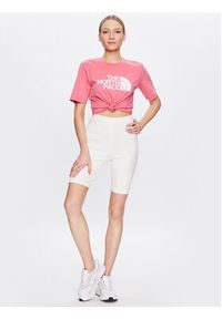 The North Face T-Shirt Easy NF0A4M5P Różowy Relaxed Fit. Kolor: różowy. Materiał: bawełna #5