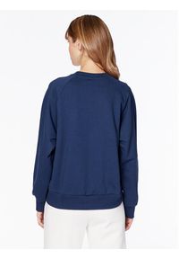 New Balance Bluza WT31557 Granatowy Regular Fit. Kolor: niebieski. Materiał: bawełna