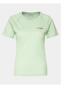 columbia - Columbia Koszulka techniczna Cirque River™ 2072435 Zielony Regular Fit. Kolor: zielony. Materiał: syntetyk #5