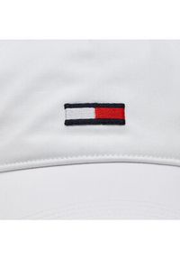 Tommy Jeans Czapka z daszkiem Tjm Elongated Flag Cap AM0AM11692 Biały. Kolor: biały. Materiał: materiał #2