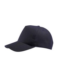 SOL'S - Buzz 5 Panel Baseball Cap. Kolor: niebieski
