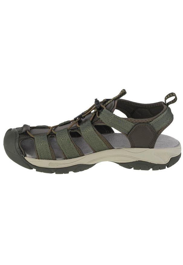 Sandały męskie, CMP Sahiph Hiking Sandal. Kolor: zielony. Materiał: guma, syntetyk, tkanina, materiał